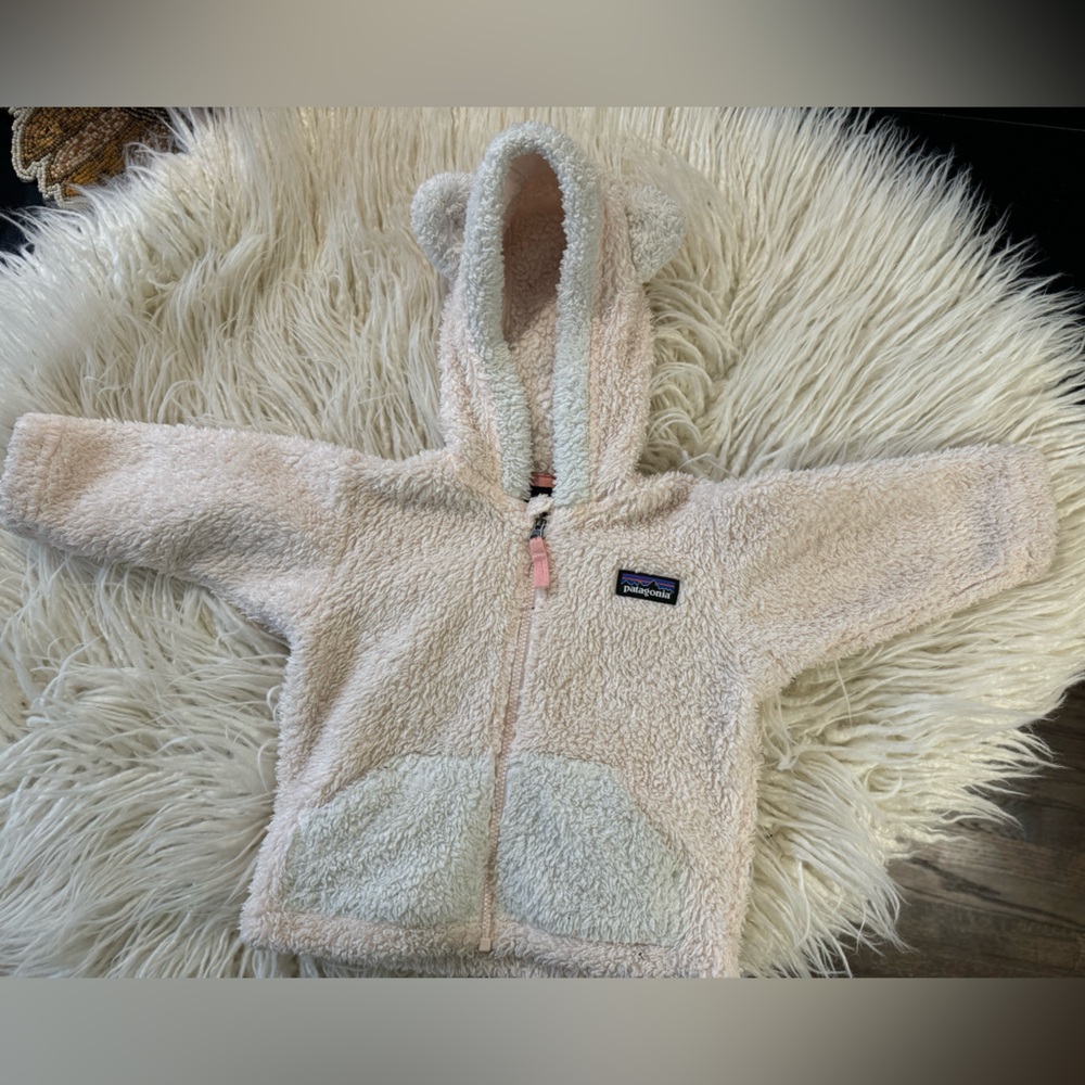 Patagonia Teddy Bear Hood Fleece 3-6m